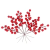 Combo 12 nhánh đào đông 23cm – Trang trí decor, gắn giỏ quà, hộp quà, giá ưu đãi 23.500₫ 2