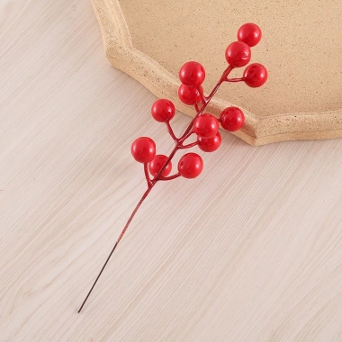 Combo 12 nhánh đào đông 23cm – Trang trí decor, gắn giỏ quà, hộp quà, giá ưu đãi 23.500₫ 9
