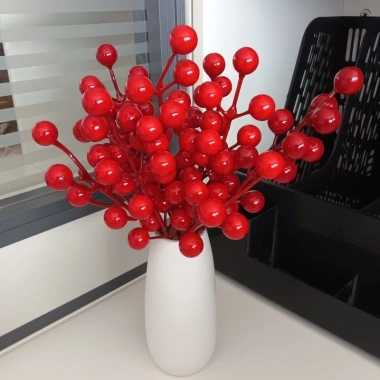 Combo 12 nhánh đào đông 23cm – Trang trí decor, gắn giỏ quà, hộp quà, giá ưu đãi 23.500₫ 10