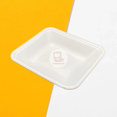 Combo 125 Khay Xốp M6 Đen - Đựng Thực Phẩm Nóng & Cấp Đông, Giá Rẻ, Bán Sỉ Giá Tốt