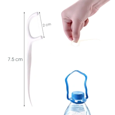 Combo 18 hộp 900 tăm chỉ nha khoa - Vệ sinh kẽ răng chuyên dụng, giá chỉ 62.000₫