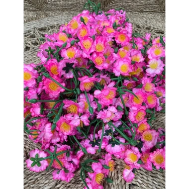 Combo 1kg hoa mai giả & hoa đào giả - Giá ưu đãi 50.000đ, chất lượng sống động