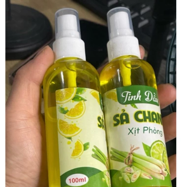 Combo 2-3 chai Tinh dầu chanh sả 100ml Xịt phòng diệt muỗi côn trùng chỉ 15.000₫