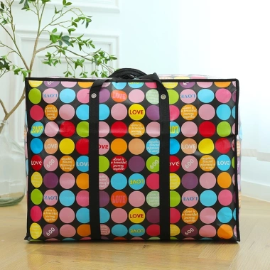 Combo 2-5 Túi Bạt 80cm Loại 1 Dày Ngẫu Nhiên Chống Nước Đựng Chăn Quần Giá Rẻ 7