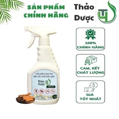 Combo 2 bình xiết diệt muối, kién, gián, mối sinh học Thảo Dược TH - Diệt tận gốc, an toàn, hiệu quả 199k