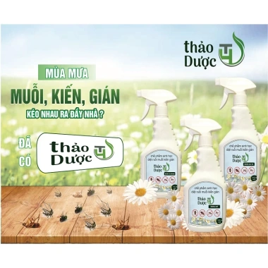 Combo 2 bình xiết diệt muối, kién, gián, mối sinh học Thảo Dược TH - Diệt tận gốc, an toàn, hiệu quả 199k 4
