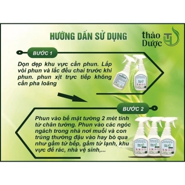 Combo 2 bình xiết diệt muối, kién, gián, mối sinh học Thảo Dược TH - Diệt tận gốc, an toàn, hiệu quả 199k 5