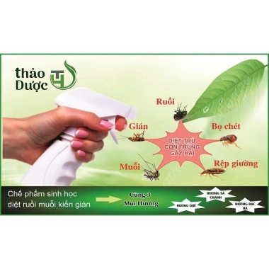 Combo 2 bình xiết diệt muối, kién, gián, mối sinh học Thảo Dược TH - Diệt tận gốc, an toàn, hiệu quả 199k 7