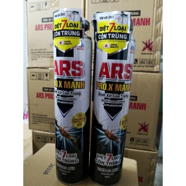 Combo 2 Bình Xịt Côn Trùng ARS PRO.X 500ml - Mạnh 7 Loại, Giá Ưu Đãi 93.000đ 2