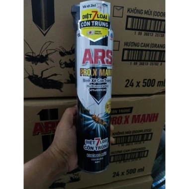 Combo 2 Bình Xịt Côn Trùng ARS PRO.X 500ml - Mạnh 7 Loại, Giá Ưu Đãi 93.000đ 4