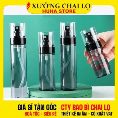 Combo 2 chai Xịt Sương Body Mist PET 30‑120ml - Lọ chiết nước hoa, 47.800₫