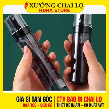 Combo 2 chai Xịt Sương Body Mist PET 30‑120ml - Lọ chiết nước hoa, 47.800₫