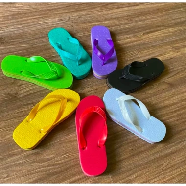 Combo 2 Đôi Dép Cao 3P 8 Màu Nhẹ Êm - Lào Khách Sạn và Du Lịch, Dép Kẹp Nữ Thời Trang 3