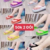 Combo 2 Đôi Dép Cao 3P 8 Màu Nhẹ Êm - Lào Khách Sạn và Du Lịch, Dép Kẹp Nữ Thời Trang 8