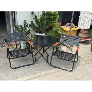 Combo 2 Ghế 1 Bàn Cafe CNC Gấp Gọn - Tiện Lợi, Dễ Di Chuyển, Giá Ưu Đãi 165.000₫ 5