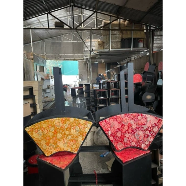 Combo 2 giỏ quạt - Set giỏ quà Tết 2.026 khay đẹp, dán gấm chắc chắn, giảm còn 200.000đ