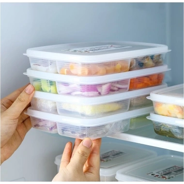 Combo 2 hộp nhựa 4 ngăn + khay ăn dặm chia ngăn nắp tiện lợi - Giá chỉ 26.700₫ 2 Combo 2 hộp nhựa 4 ngăn + khay ăn dặm chia ngăn nắp tiện lợi - Giá chỉ 26.700₫ 2