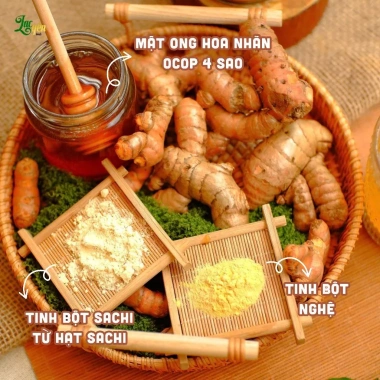 Combo 2 Hũ Nghệ Mật Ong Sachi Lạc Yên Foods - Vị Ngọt Dễ Uống, Không Hăng Đắng - 394.000₫ 4