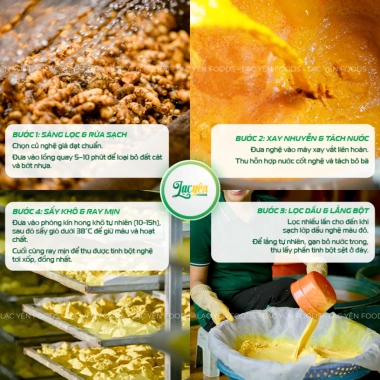 Combo 2 Hũ Nghệ Mật Ong Sachi Lạc Yên Foods - Vị Ngọt Dễ Uống, Không Hăng Đắng - 394.000₫ 5