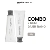 Combo 2 kem đánh răng than hoạt tính Dentific Bright Me Smile - Sáng răng, sạch mảng bám, 100g - 164.000₫
