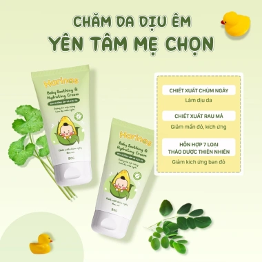 Combo 2 kem Harinas dưỡng ẩm dịu da cho bé - Giảm chàm sữa, eczema, mẩn ngứa, muỗi đốt, côn trùng cắn - 139.000đ 2