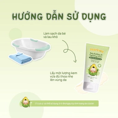 Combo 2 kem Harinas dưỡng ẩm dịu da cho bé - Giảm chàm sữa, eczema, mẩn ngứa, muỗi đốt, côn trùng cắn - 139.000đ 9