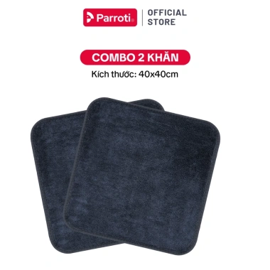 Combo 2 Khăn Lau Đa Năng Parroti Mira, Không Bụi Vải - Lau Kính, Bếp, Ô Tô - 49.500đ 10