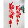 Combo 2 Khánh Đèn Lồng Kim Phúc Treo Tường 10 Quả Trang Trí Tết 2.026 Giá 85.000₫