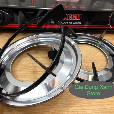 Combo 2 Kiềng Bếp Gas 5 Chân + 2 Khay Inox kèm ốc vít - Thay lắp nhanh, giá tốt 4