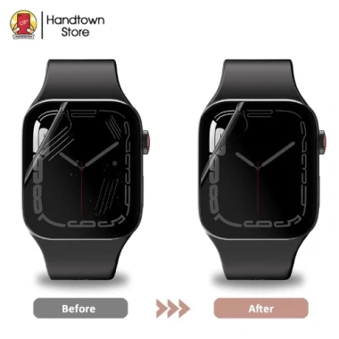 Combo 2 Miếng Dán Chống Nhìn Trộm PPF Dẻo Handtown Apple Watch 8/7/6/SE/5/4 Ultra - 69k 3