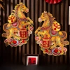 Combo 2 Miếng Dán Cửa 3D Bính Ngọ 2.026 Hoạt Hình Ngựa Tự Dính Trang Trí Tết Ogi Home 59.000₫ 5