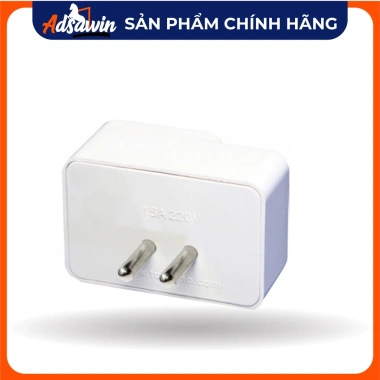 Combo 2 ổ cắm chuyển đổi 3 chấu kèm công tắc AW1 - Giá ưu đãi 127.000₫, an toàn, chất lượng 3