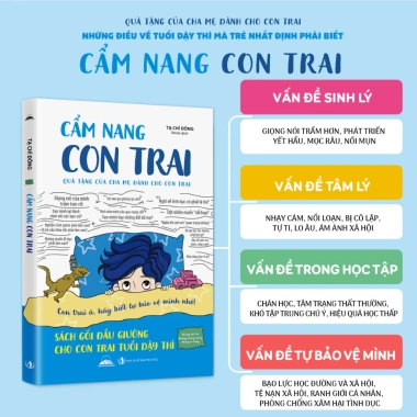 Combo 2 Quyển Cẩm Nang Con Trai và Con Gái - Sách Gối Đầu Giường Tuổi Dậy Thì Giá Ưu Đãi 119k