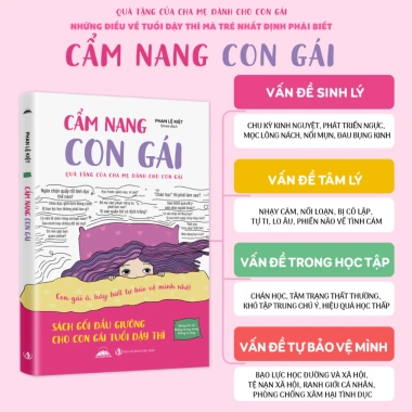 Combo 2 Quyển Cẩm Nang Con Trai và Con Gái - Sách Gối Đầu Giường Tuổi Dậy Thì Giá Ưu Đãi 119k