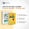 Combo 2 Sách Tư Duy Ngược + Mở - Phát Triển Tư Duy, Thay Đổi, Giá ưu đãi 170k SBOOKS 4