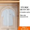 Combo 2 Túi Bọc Quần Áo Treo Tủ Chống Bụi, Trong Suốt, Dày, Có Khóa, Chống Thấm - Giá 29.900đ 10