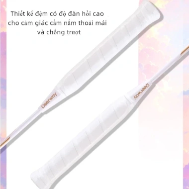 Combo 2 Vợt Cầu Lông Sợi Carbon + Túi & 3 Bóng – Gia Đình & Người Mới Tập 7