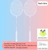 Combo 2 Vợt Cầu Lông Sợi Carbon + Túi & 3 Bóng – Gia Đình & Người Mới Tập 10
