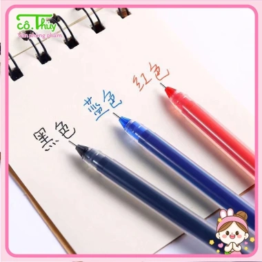 Combo 20 Bút Gel & Bút Bi Mực Nước Vỏ Trong Ngòi 0.5mm Dành Cho Học Sinh - Giá Ưu Đãi 28.000đ 7