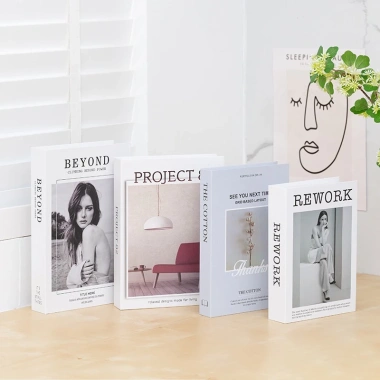 Combo 20 cuốn sách mô hình decor Trang trí kệ tủ, quán cà phê, nhà hàng, phụ kiện chụp ảnh, giá ưu đãi 227.700 VND