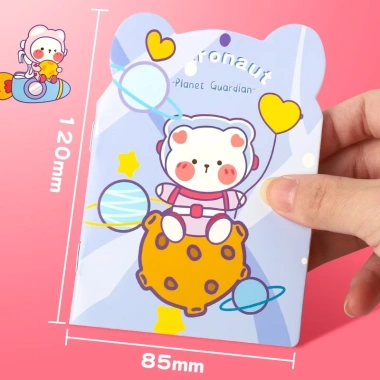 Combo 20 cuốn sổ tay kẻ ngang họa tiết đáng yêu - Sổ note mini nhỏ gọn, dễ mang theo, quà tặng văn phòng phẩm học sinh