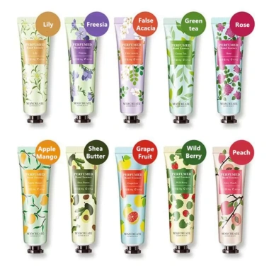 Combo 20 kem dưỡng da tay Maycreate Flower of Story mềm mịn, nội địa Trung, chính hãng 30g giá 29.000₫