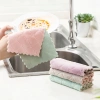 Combo 20 khăn lau bếp đa năng 2 mặt siêu thấm, kháng khuẩn, giá chỉ 25.100 VND 5
