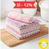Combo 20 Khăn Lau Đa Năng 2 Màu Siêu Thấm Nước Giá Ưu Đãi 49.990₫