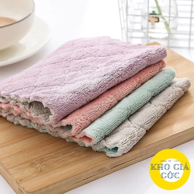 Combo 20 Khăn Lau Đa Năng 2 Màu Siêu Thấm Nước Giá Ưu Đãi 49.990₫
