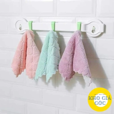 Combo 20 Khăn Lau Đa Năng 2 Màu Siêu Thấm Nước Giá Ưu Đãi 49.990₫