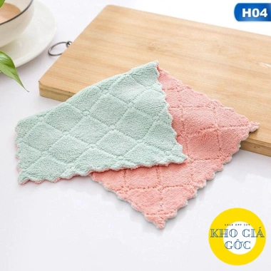 Combo 20 Khăn Lau Đa Năng 2 Màu Siêu Thấm Nước Giá Ưu Đãi 49.990₫