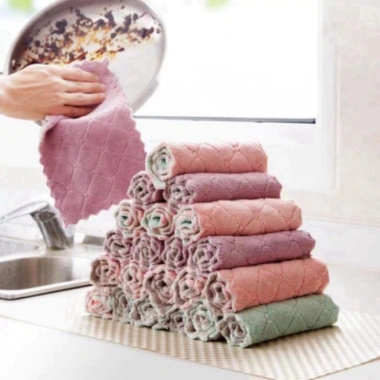 Combo 20 Khăn Lau Đa Năng HGHOME: Khăn Vệ Sinh, Khăn Lau Bếp Giá 35.000 VND