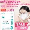 Combo 200 Cái Khẩu Trang 9A EOON MASK Chống Nắng, Dày Dặn, Ôm Trọn Mặt 8