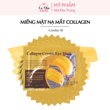 Combo 25 miếng mặt nạ mắt collagen vàng Hàn Quốc - Dưỡng chống thâm quầng, giảm bọng mắt, giá chỉ 33.000₫ 9 Combo 25 miếng mặt nạ mắt collagen vàng Hàn Quốc - Dưỡng chống thâm quầng, giảm bọng mắt, giá chỉ 33.000₫ 9